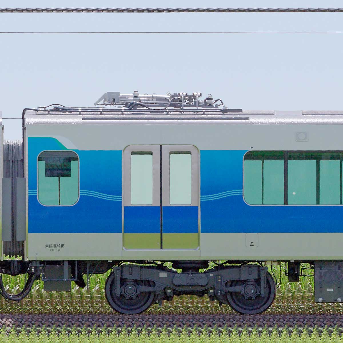 東京臨海高速鉄道71-000形71-203の側面写真｜RailFile.jp｜鉄道車両