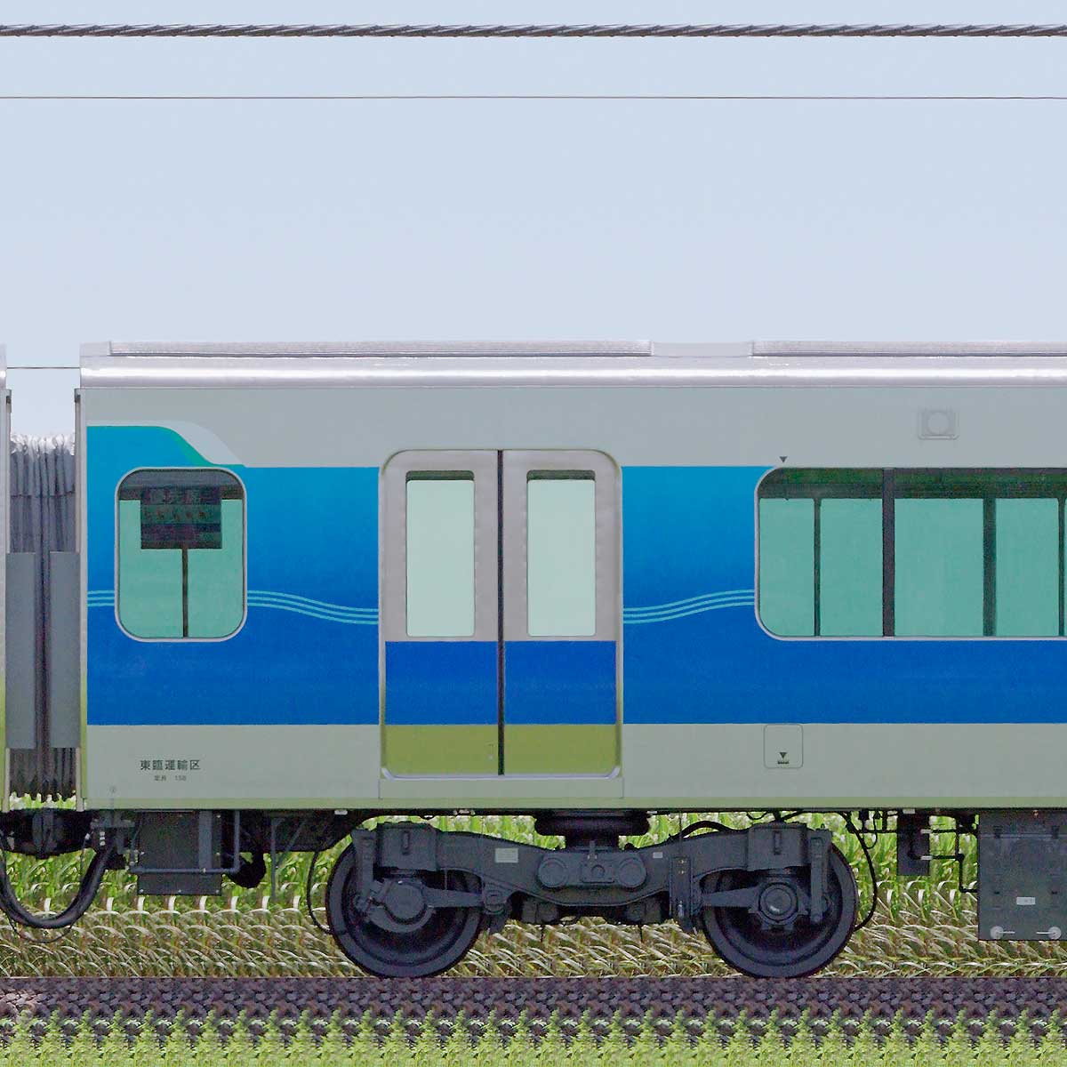 東京臨海高速鉄道71-000形71-204の側面写真｜RailFile.jp｜鉄道車両