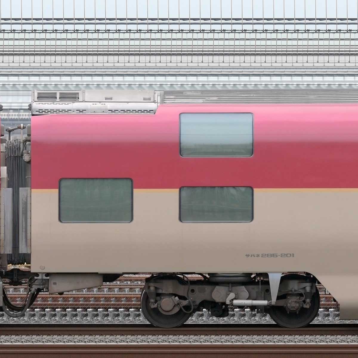 ハナ様 JR西日本285系「サンライズエクスプレス」サハネ285-201の側面