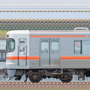 JR東海静岡車両区313系2600番台N5編成（海側）
