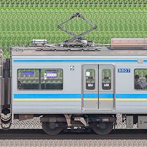 千葉ニュータウン鉄道9800形9807