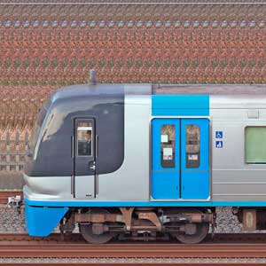 千葉ニュータウン鉄道9100形「C-Flyer」9108編成(IRアンテナ撤去後・海側)