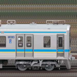 千葉ニュータウン鉄道9800形9801（SRアンテナ台座設置後）