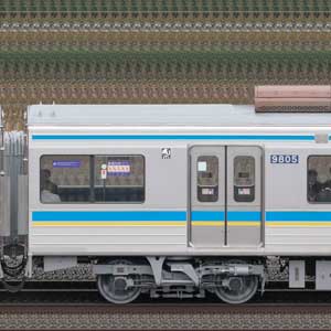 千葉ニュータウン鉄道9800形9805（集電装置交換後）