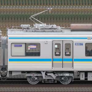 千葉ニュータウン鉄道9800形9807（集電装置交換後）