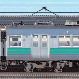 秩父鉄道7500系デハ7606
