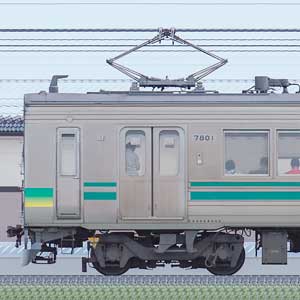 秩父鉄道7800系デハ7801