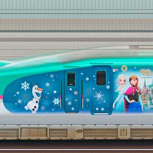 JR東日本E5系U6編成「Magical Journey Shinkansen」（山側）