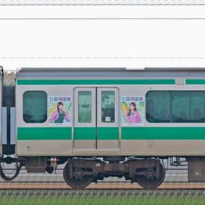 JR東日本E233系7000番台モハE232-7028「乃木坂46『国消国産』ラッピング電車」