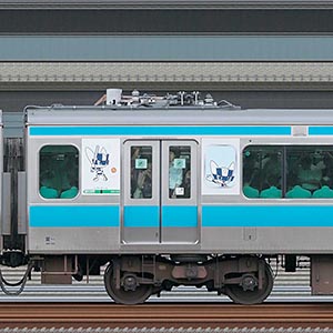 JR東日本E233系モハE233-1002（東京 2020 マスコット特別車体ラッピングトレイン） 