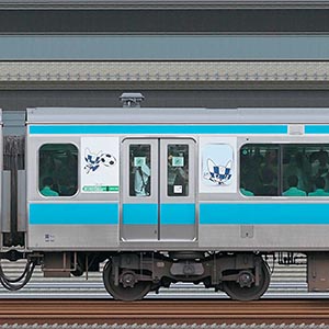 JR東日本E233系モハE233-1402（東京 2020 マスコット特別車体ラッピングトレイン） 