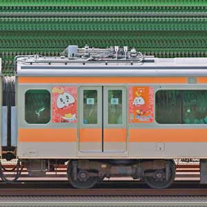 JR東日本E233系モハE233-38ポケモンラッピング（ホゲータ）