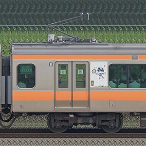 JR東日本E233系モハE233-410（東京 2020 マスコット特別車体ラッピングトレイン）