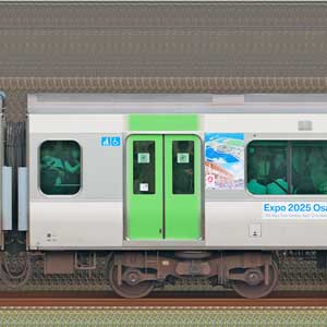 JR東日本E235系モハE234-50「大阪・関西万博山手線ADトレイン」