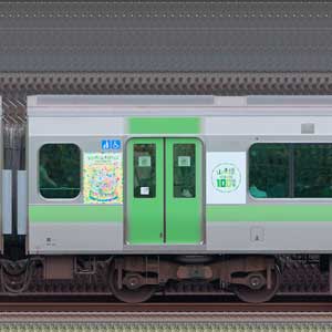 JR東日本E235系「山手線環状運転100周年記念ラッピングトレイン」モハE235-132