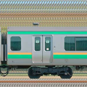 JR東日本E231系サハE231-1060（線路設備モニタリング装置搭載車）