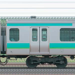 JR東日本E231系サハE231-145（線路設備モニタリング装置搭載車）