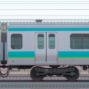 JR東日本E231系サハE231-63（線路設備モニタリング装置対応車）