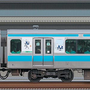 JR東日本E233系サハE233-1002（東京 2020 マスコット特別車体ラッピングトレイン） 