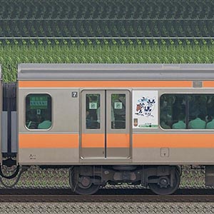 JR東日本E233系サハE233-10（東京 2020 マスコット特別車体ラッピングトレイン） 