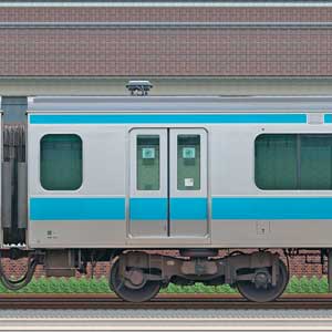 JR東日本E233系1000番台サハE233-1209（線路設備モニタリング装置搭載車）