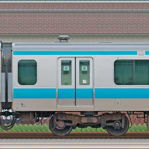 JR東日本E233系1000番台サハE233-1252（線路設備モニタリング装置対応車）