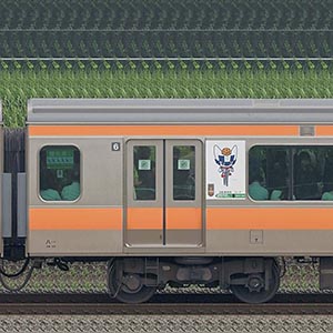 JR東日本E233系サハE233-510（東京 2020 マスコット特別車体ラッピングトレイン） 
