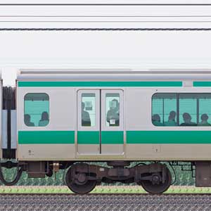 JR東日本E233系サハE233-7017