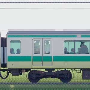 JR東日本E233系7000番台サハE233-7017（2025年）