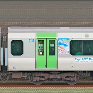 JR東日本E235系サハE234-17「大阪・関西万博山手線ADトレイン」