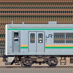 JR東日本 小山車両センター 205系600番台Y5編成（軌道変位モニタリング装置搭載編成・海側）