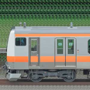 JR東日本 中央快速線 E233系H47編成（トイレ設置後・海側）