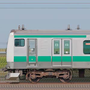 JR東日本 埼京線 E233系7000番台ハエ110編成（海側）