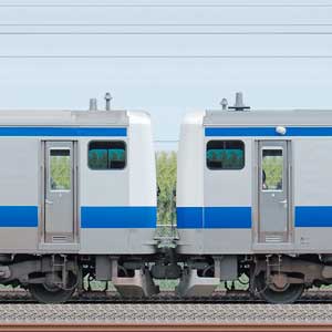 JR東日本 常磐線 E531系K415編成（機器更新後）＋K480編成（海側）