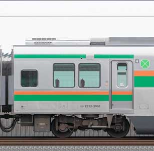 JR東日本E233系3000番台サロE232-3001