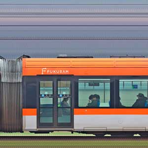 福井鉄道F1000形「FUKURAM」F1001-2