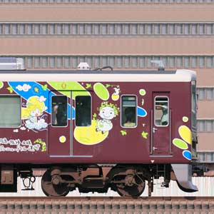 阪急1000系「カーボンニュートラル運行」ラッピングC#1103