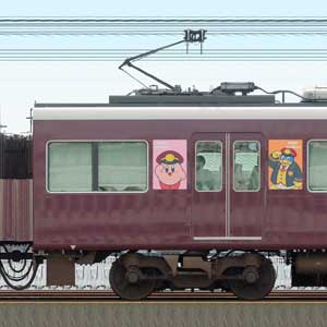 阪急1000系「カービィ号」C#1555