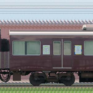 阪急1300系「カーボンニュートラル運行」ラッピングC#1904