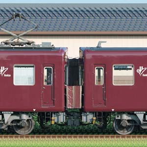 阪急5300系5304編成（台車交換後・西側）