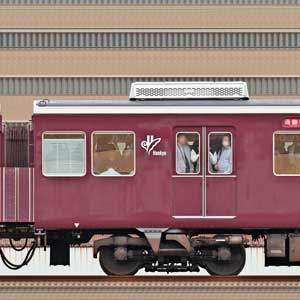 阪急6000系C#6580（アルミ車）