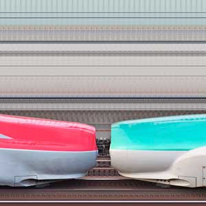  H5系E6系 Z4編成＋H4編成（山側） 