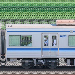 北総鉄道7300形7304