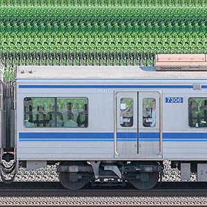北総鉄道7300形7306