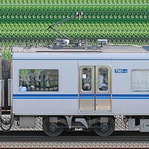 北総鉄道7500形7501-2