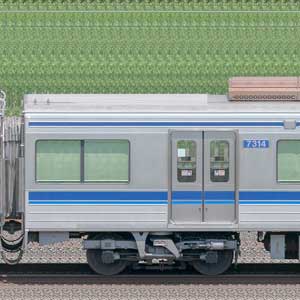 北総鉄道7300形7314