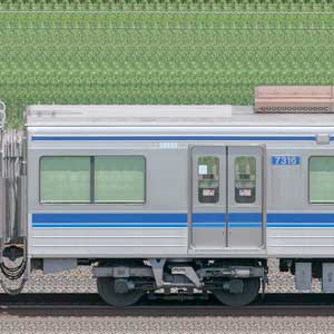 北総鉄道7300形7316