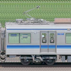北総鉄道7300形7317