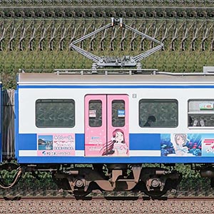 伊豆箱根鉄道3000系モハ3002（「ラブライブ！サンシャイン！！」ラッピング）