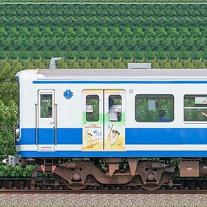 伊豆箱根鉄道3000系クモハ3007（「HAPPY 伊豆 there？」ラッピング） 